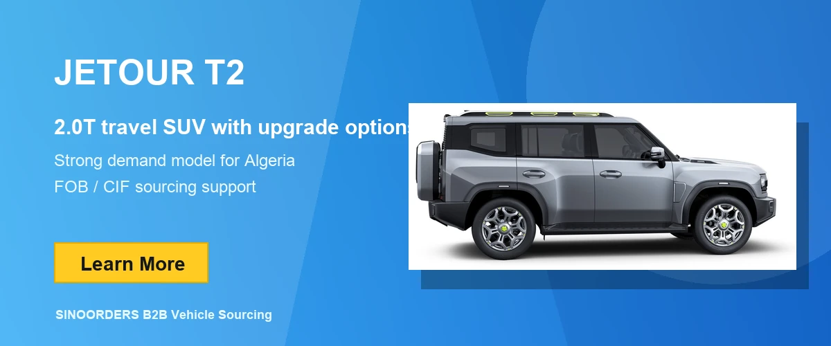 JETOUR T2 hot-selling vehicle